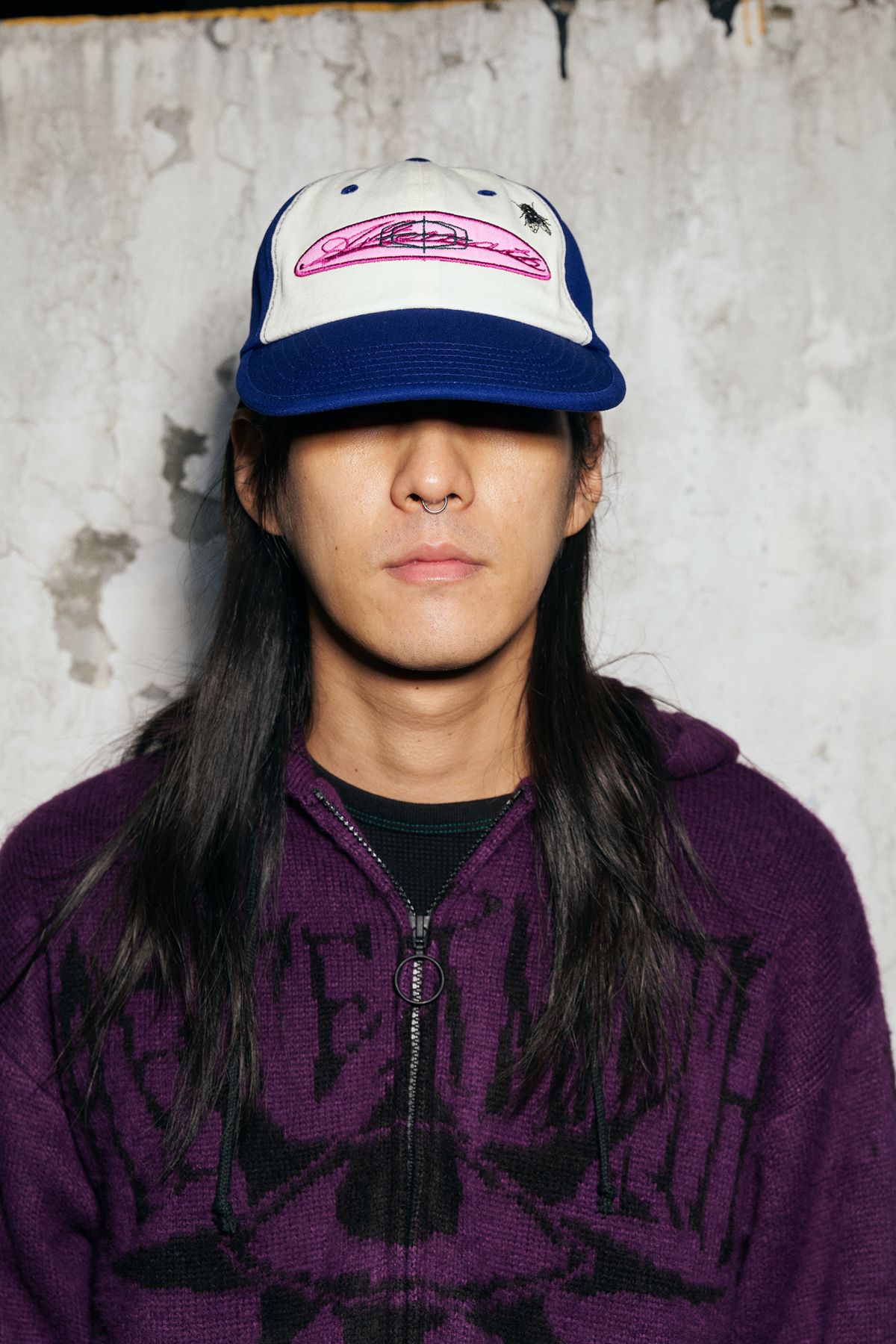 애프터매스(AFTERMATH) FLY BALL CAP (BLUE)
