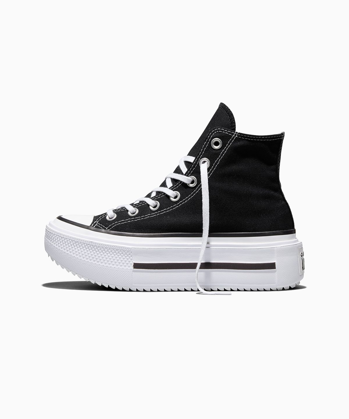 컨버스(CONVERSE) 척테일러 올스타 더블 스택 블랙 A12975C