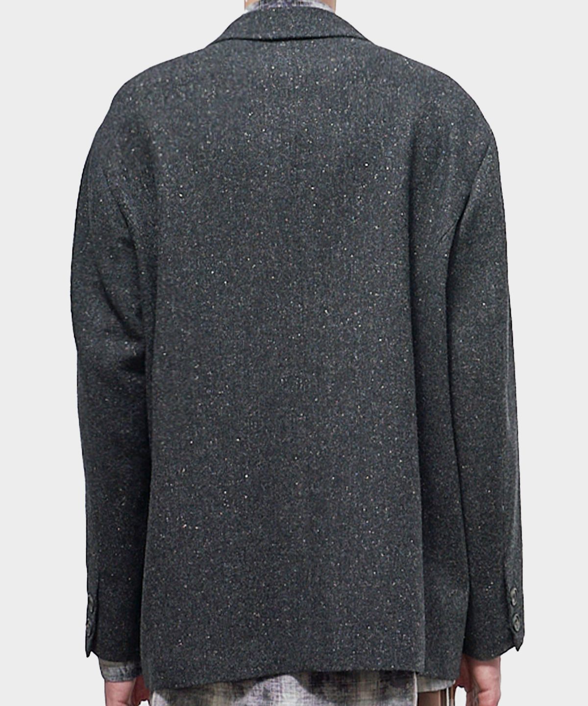 우석(WOOSUK) Tweed Curve Jacket