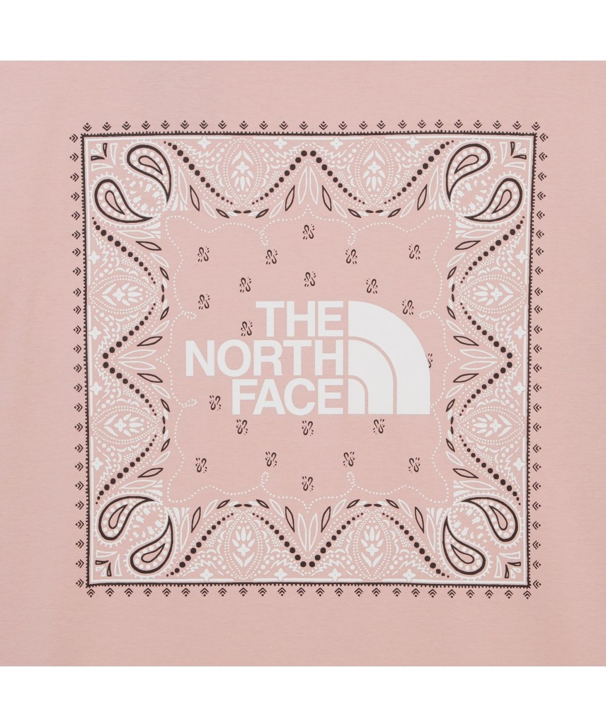 노스페이스(THE NORTH FACE) NT7UR13C 남성 반다나 반팔 티셔츠 PALE_PINK