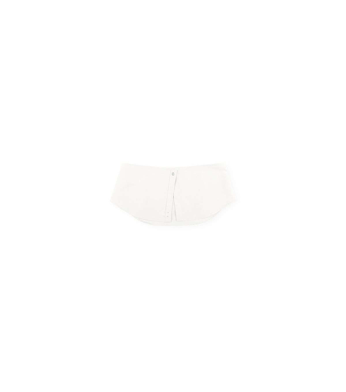 큐클리프(CUECLYP) [BB] Snap Slim Fit Shirts  (White)