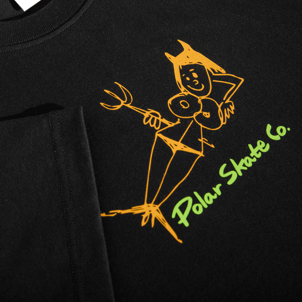 폴라(POLAR) DEVIL WOMAN TEE [BLACK]