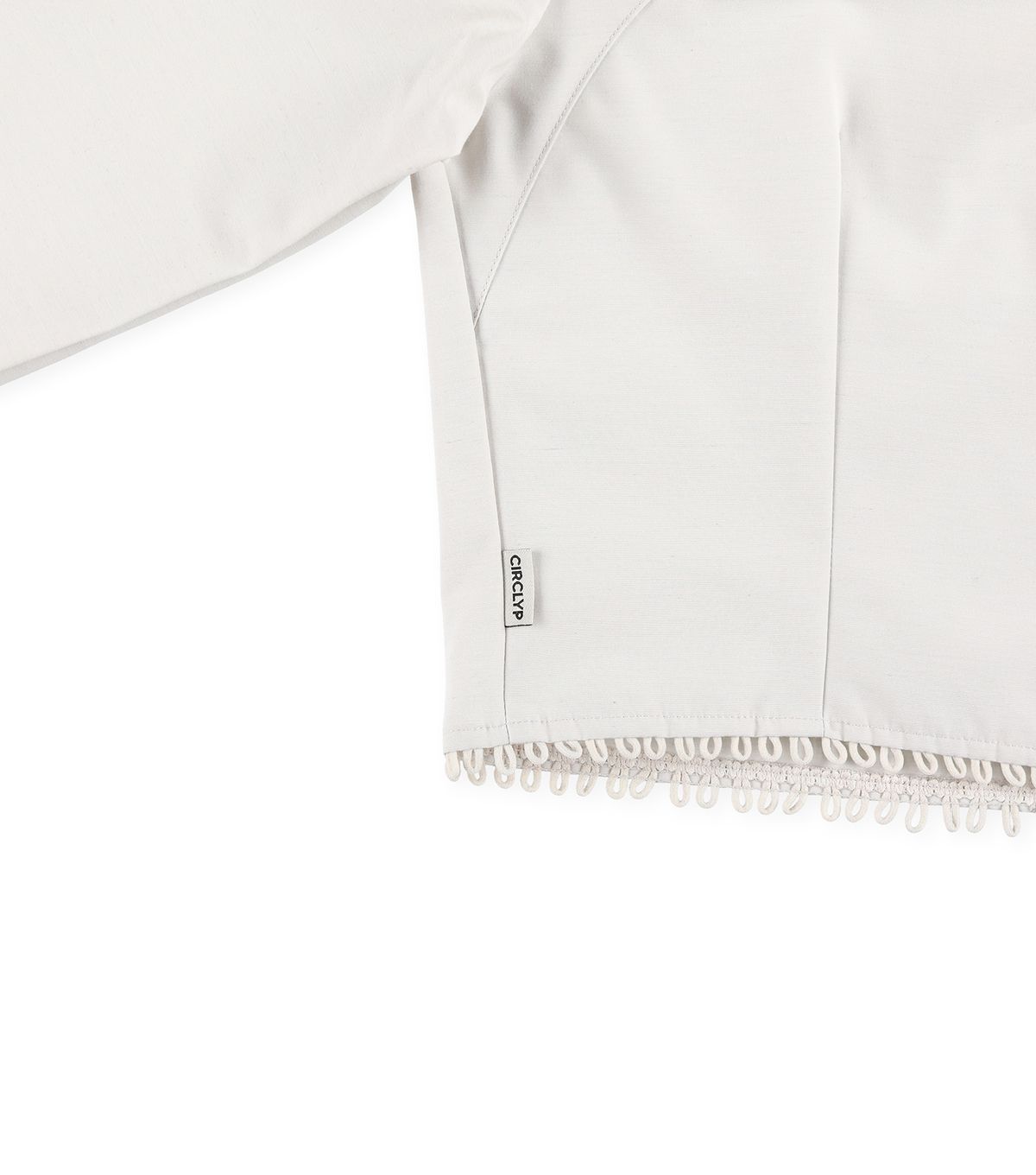 큐클리프(CUECLYP) [BB] Snap Slim Fit Shirts  (Ivory)