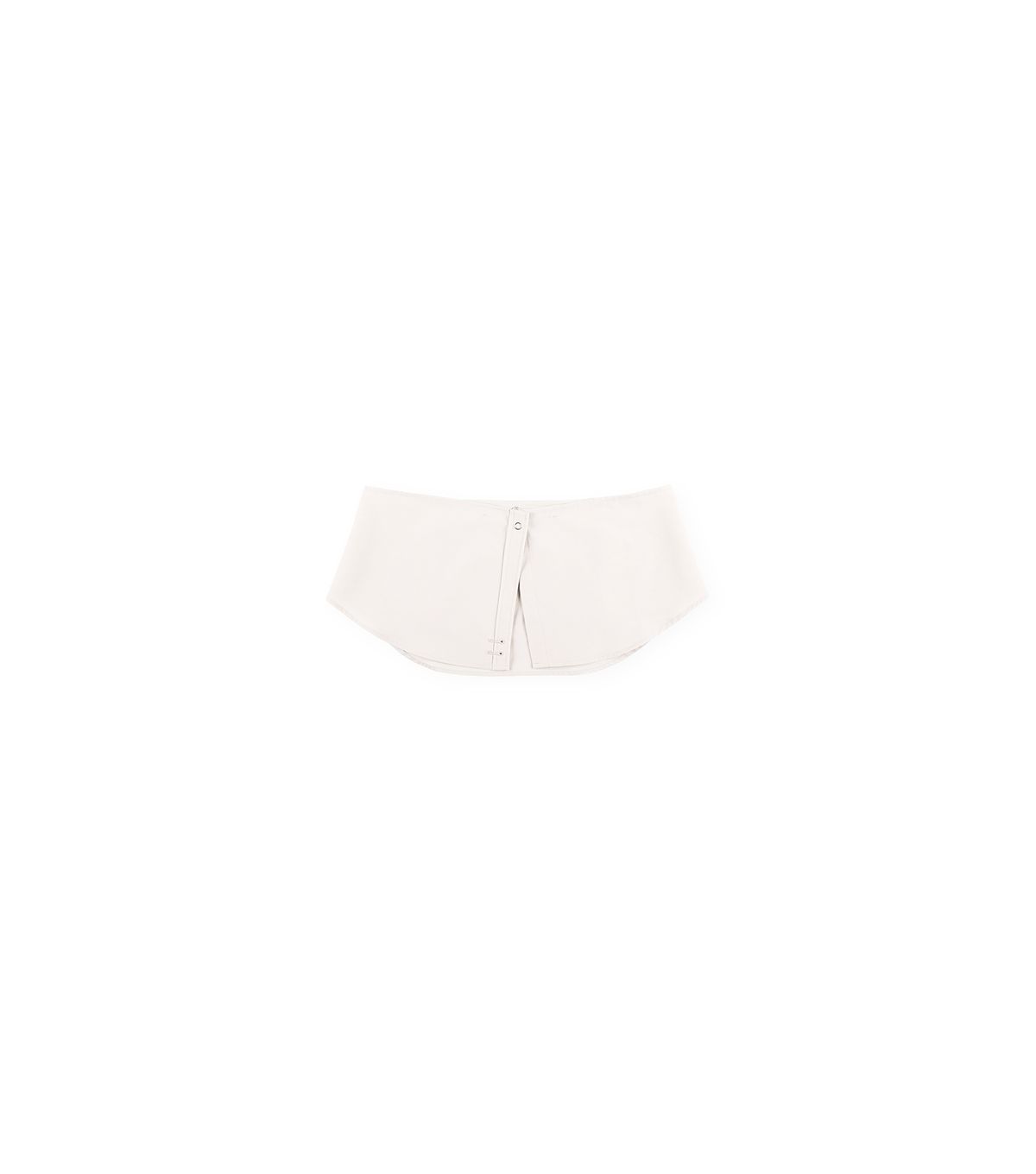 큐클리프(CUECLYP) [BB] Snap Slim Fit Shirts  (Ivory)