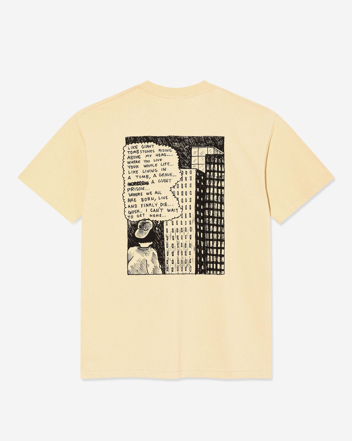 폴라(POLAR) HOME SWEET HOME TEE [OATMEAL]