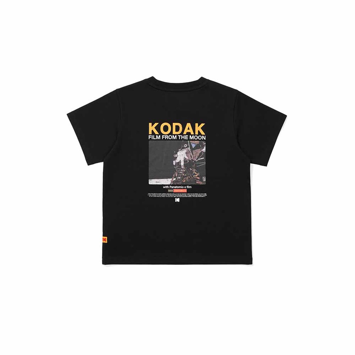 코닥 키즈(KODAK KIDS) APOLLO11 그래픽 소로나 반팔티셔츠 키즈 BLACK
