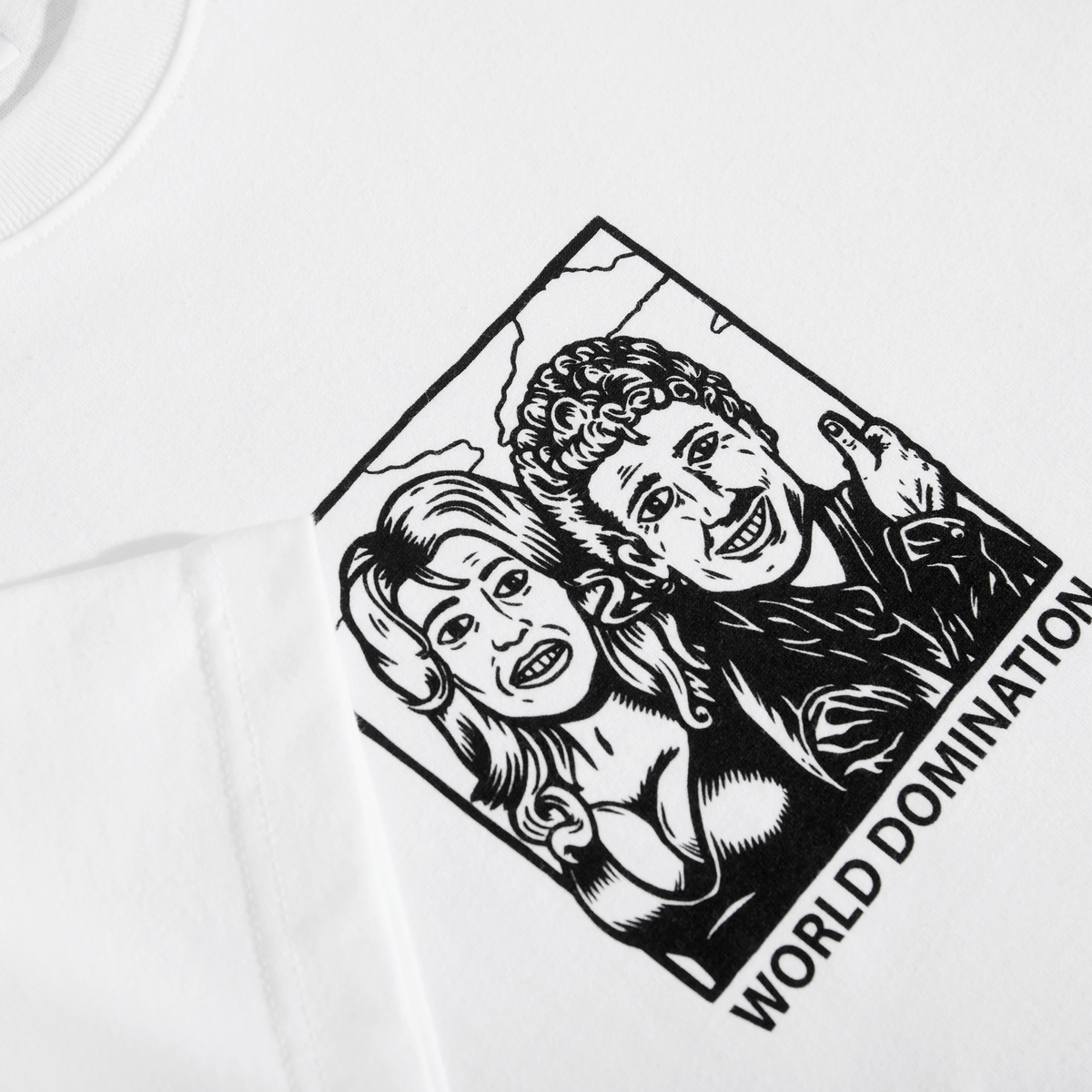 폴라(POLAR) WORLD DOMINATION TEE [WHITE]