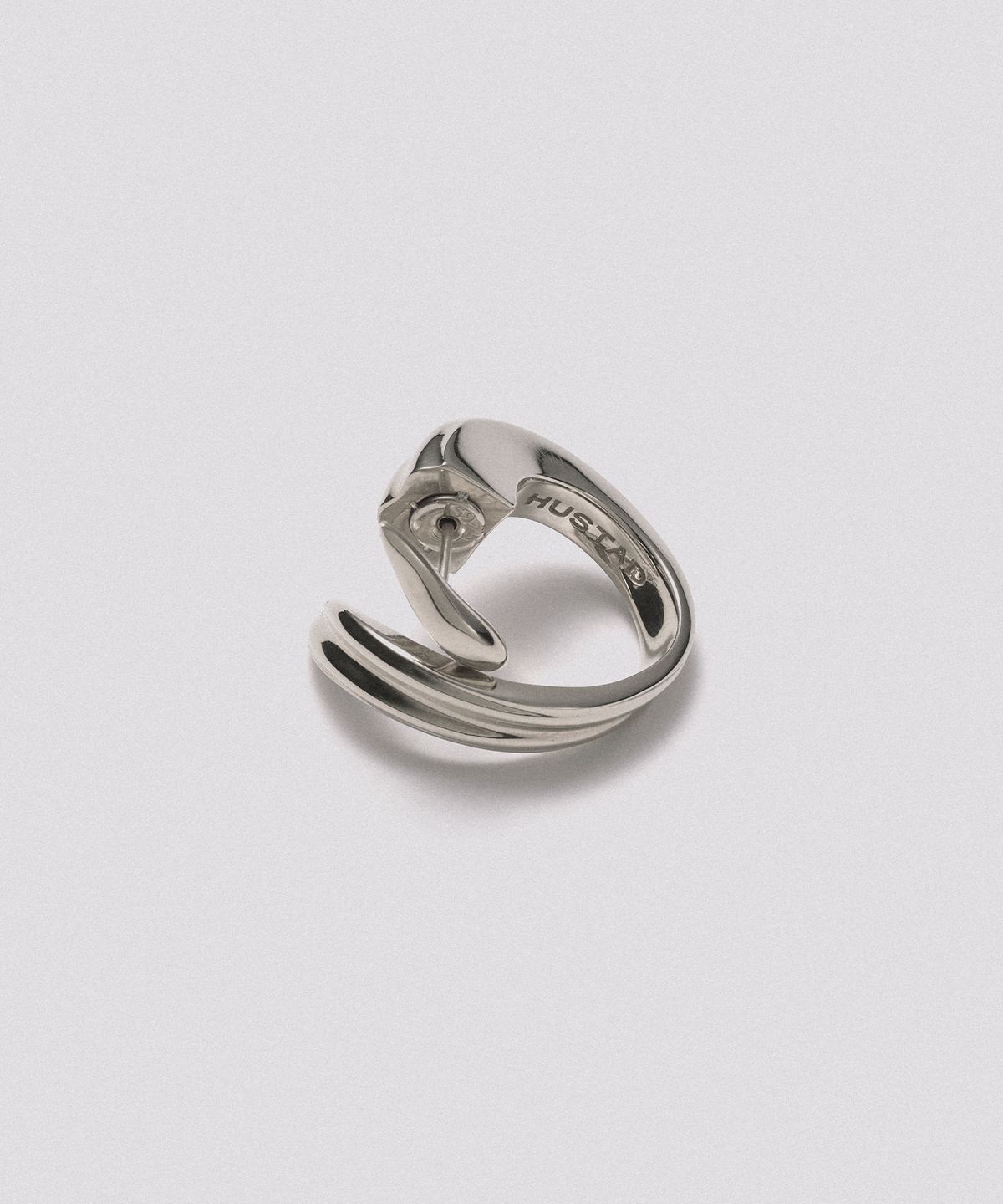 휴스타드(HUSTAD) 242 Flower Leaf Earring_ 925 실버 이어링