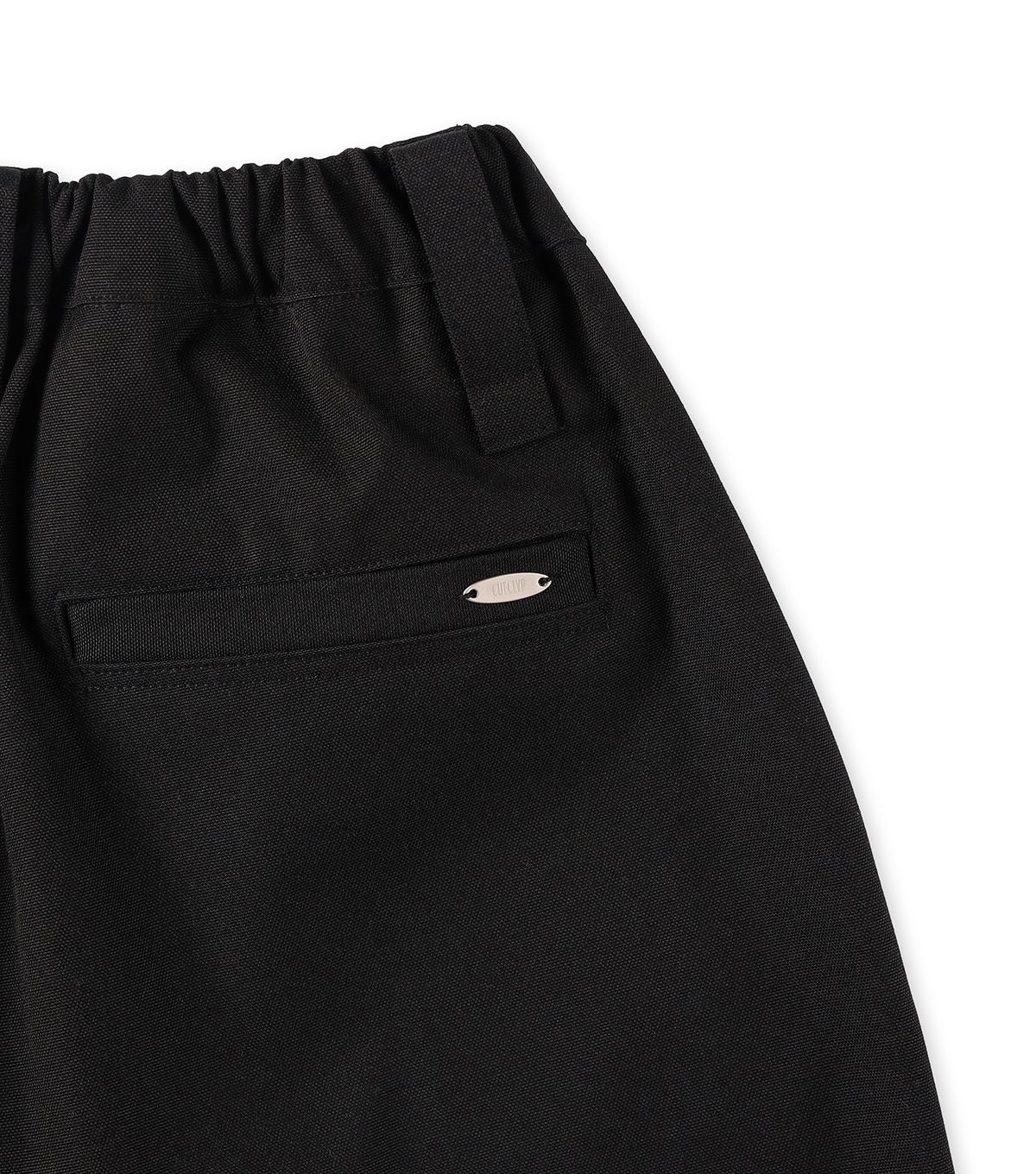 큐클리프(CUECLYP) [BB] Essential Curved Pants (Black)