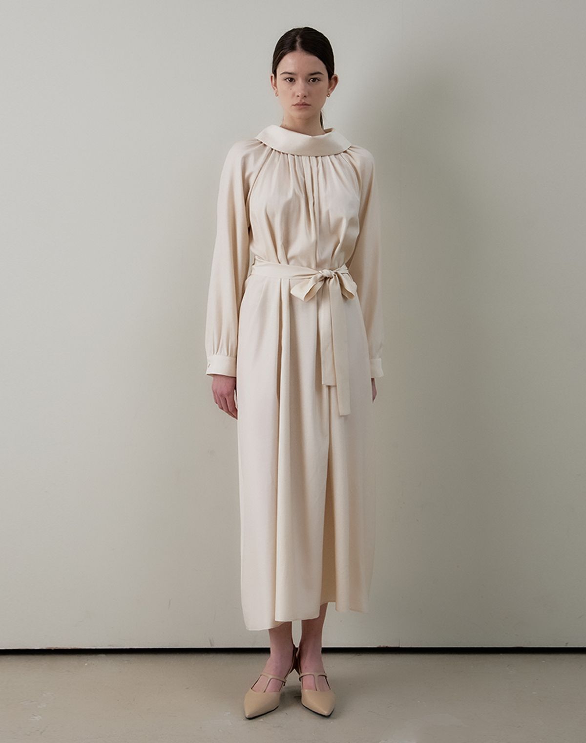 지에마르(GIEMAR) GRACE DRESS IVORY 그레이스 드레스 아이보리