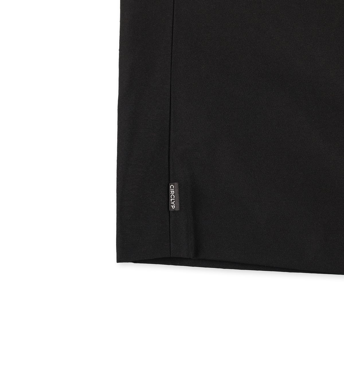 큐클리프(CUECLYP) [BB] Wide Two Tuck Slacks (Black)