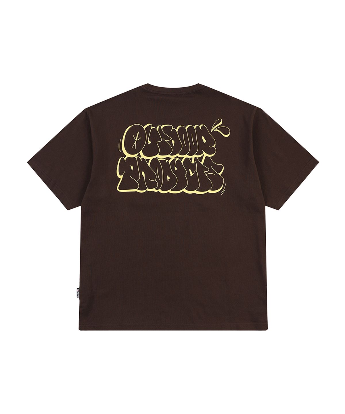 아웃도어 프로덕츠(OUTDOOR PRODUCTS) GRAFFITI LOGO T-SHIRTS (BROWN)