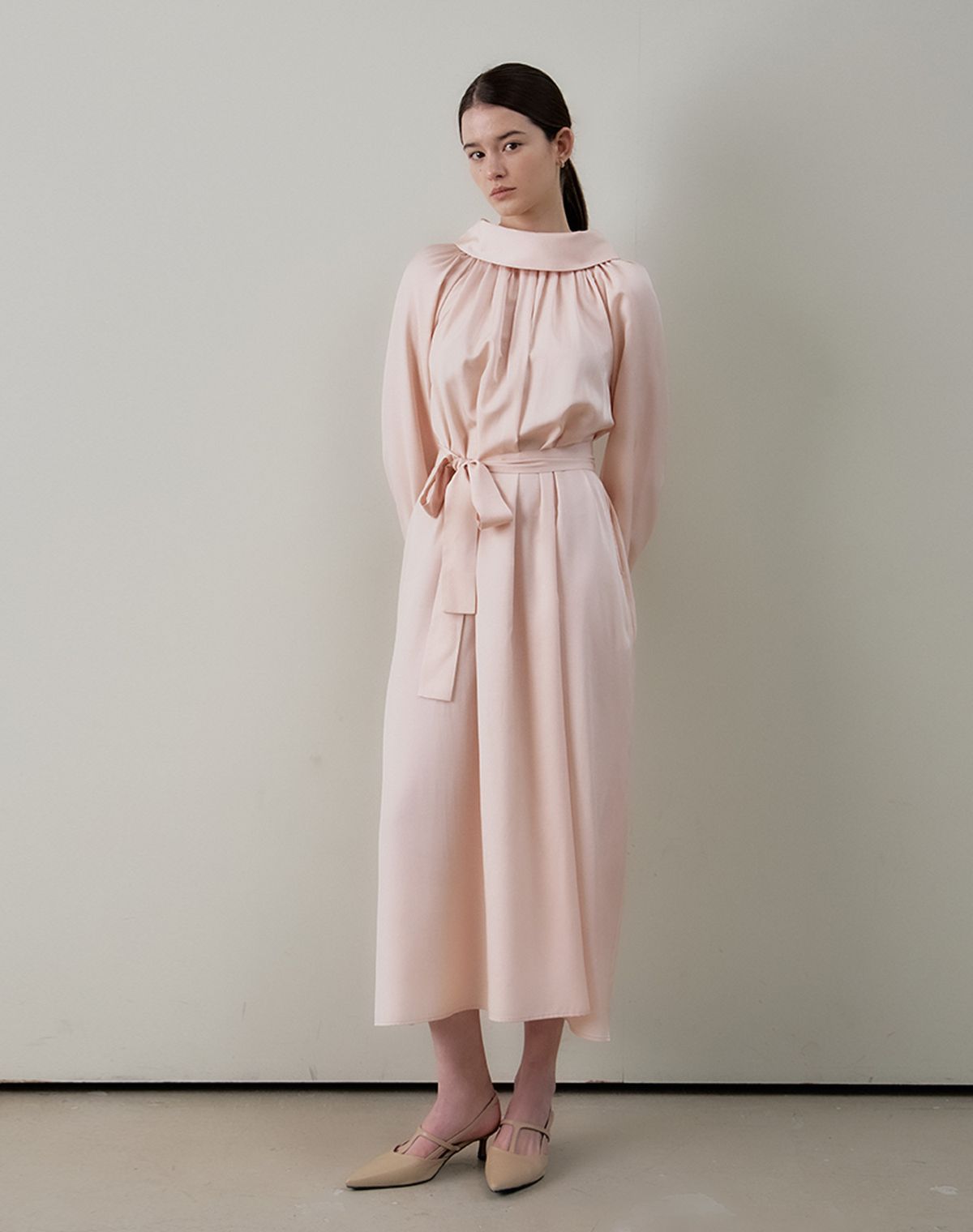 지에마르(GIEMAR) GRACE DRESS PINK 그레이스 드레스 핑크