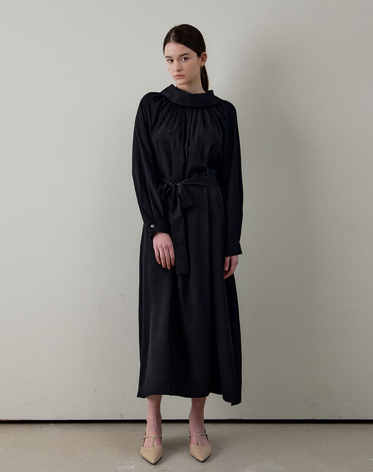 지에마르(GIEMAR) GRACE DRESS BLACK 그레이스 드레스 블랙