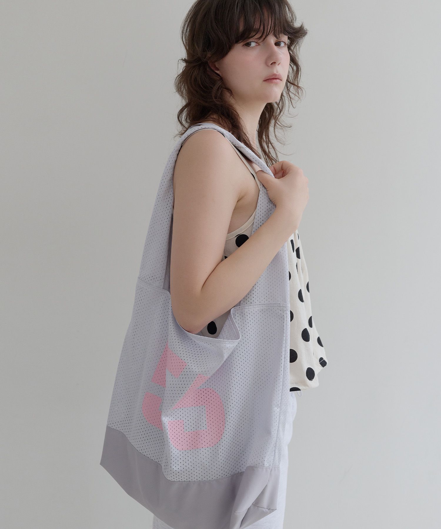 ★FUNFROMFUN★ 55 Mesh Bag MUSINSA | FUNFROMFUN 55 Mesh Bag (Silver)