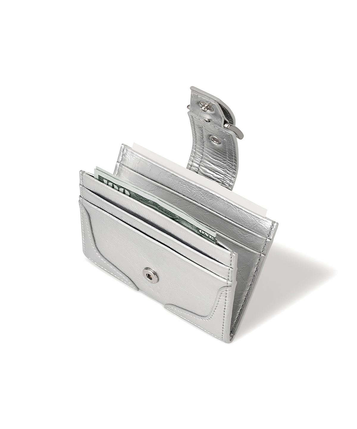페넥(FENNEC) BUCKLE BRIDGE POCKET - SILVER