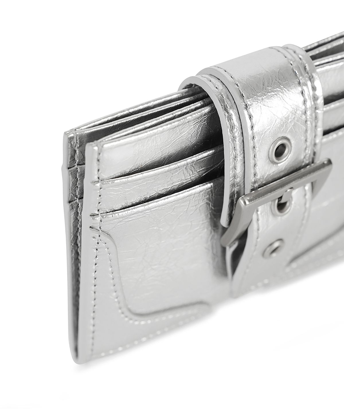 페넥(FENNEC) BUCKLE BRIDGE POCKET - SILVER