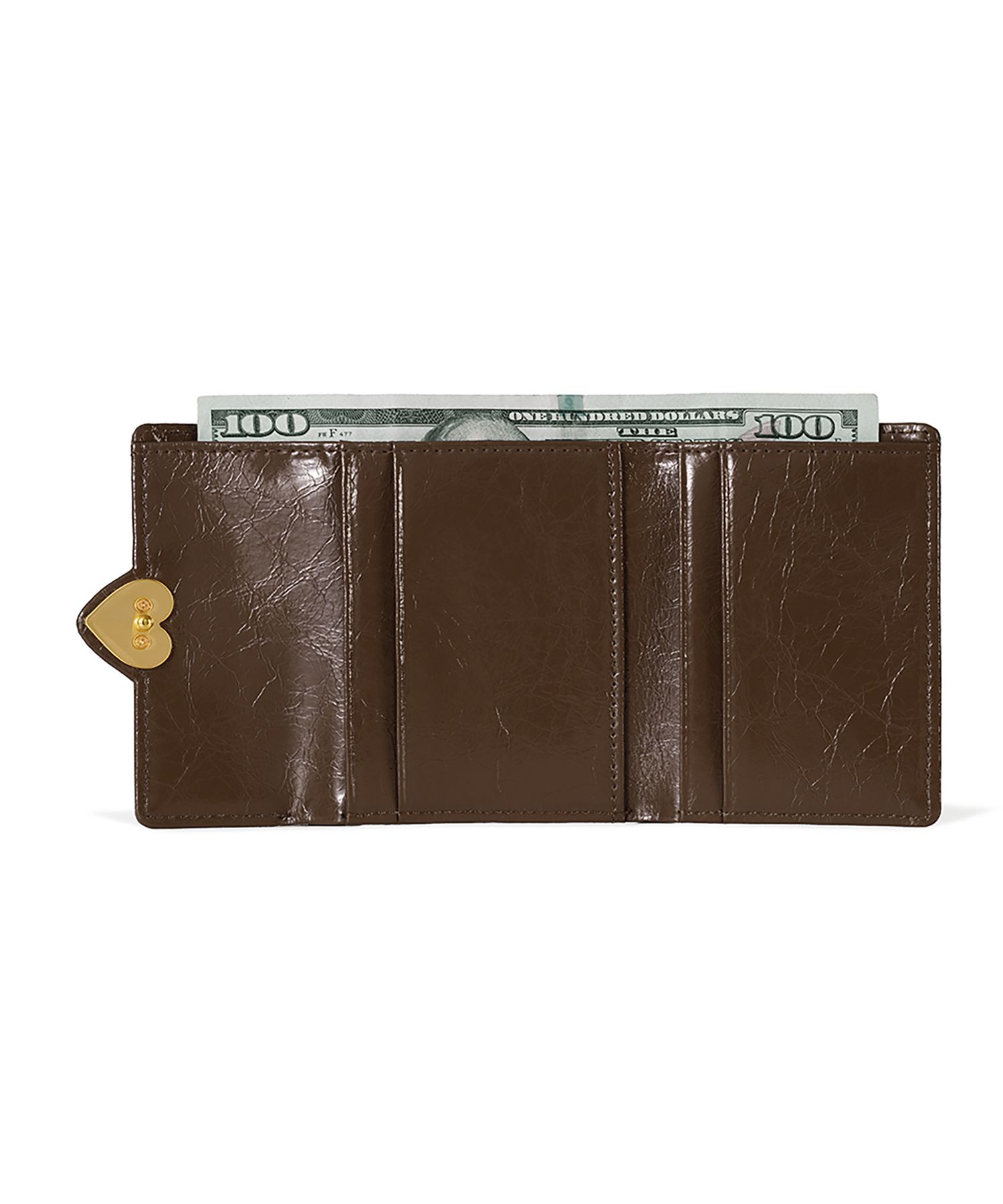 ★Fennec★ HEARTY FLAP WALLET MOCHA BROWN FB1WT01MBF HEARTY FLAP WALLET - MOCHA BROWN - Fennec