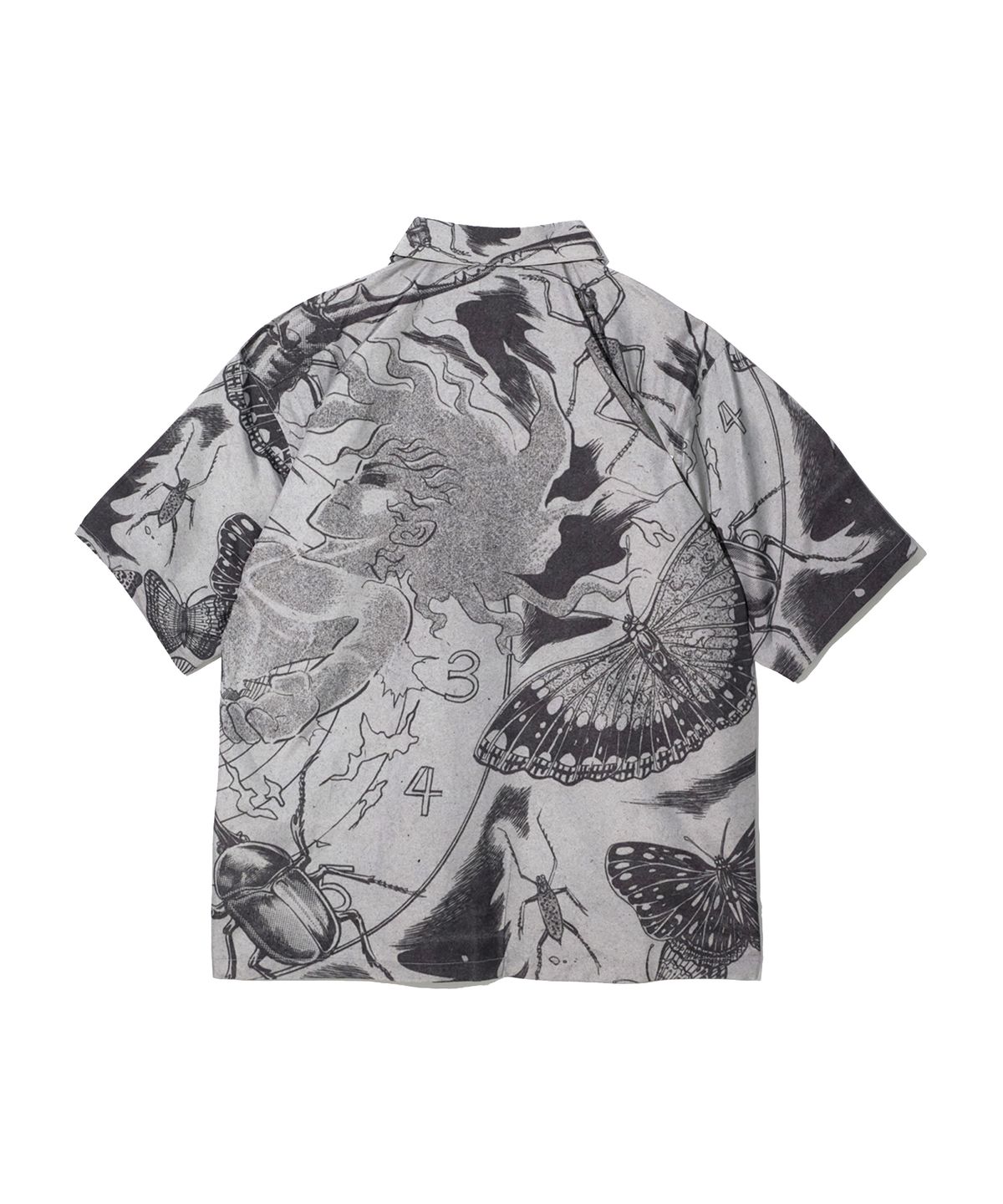 크리틱(CRITIC) CRITIC X INSECT BOY GRAPHIC SHIRT BLACK