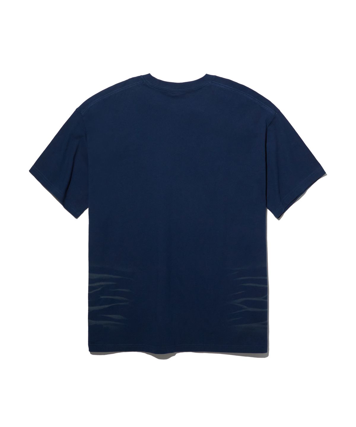 크리틱(CRITIC) SPIKE WORMHOLE SPRAY T-SHIRT NAVY