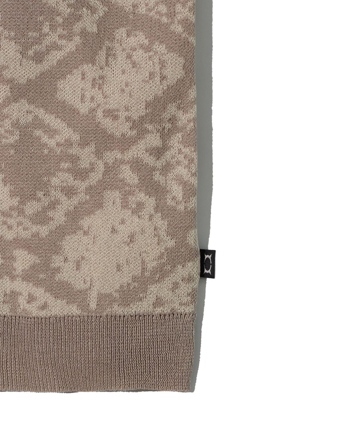 크리틱(CRITIC) PYTHON KNIT ZIP UP BEIGE