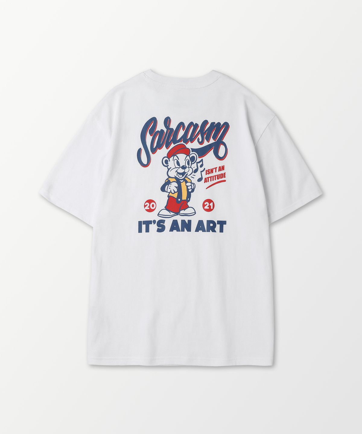언리미트(UNLIMIT) Sarcasm Tee (U25BTTS507)