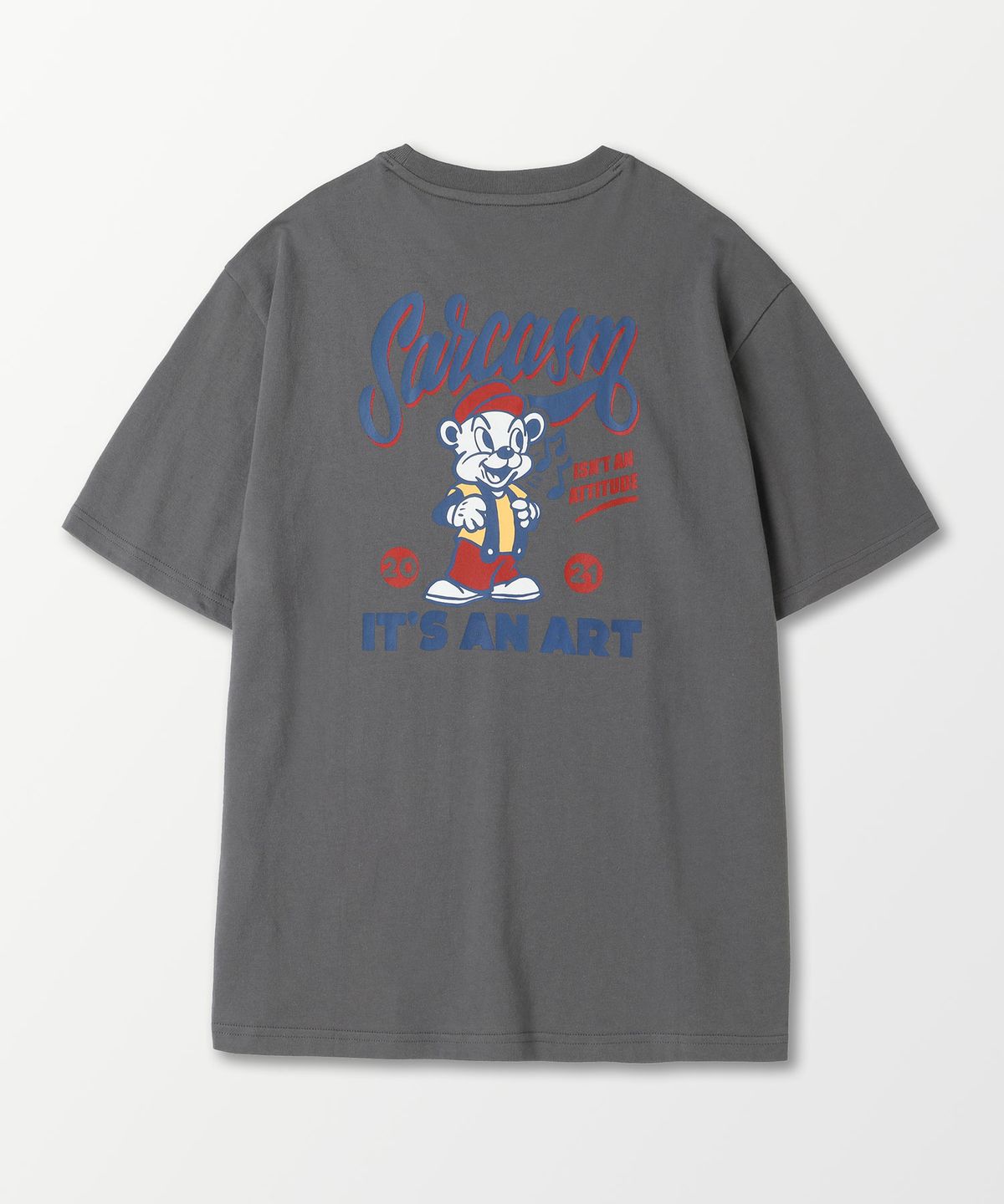 언리미트(UNLIMIT) Sarcasm Tee (U25BTTS507)