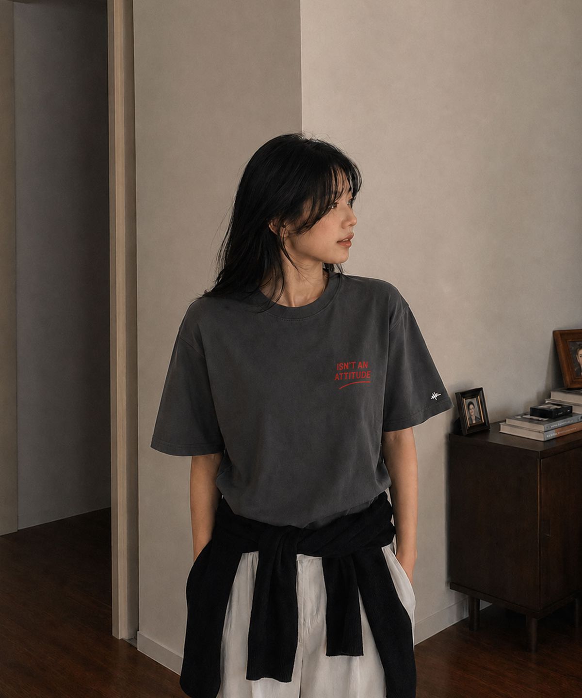 언리미트(UNLIMIT) Sarcasm Tee (U25BTTS507)