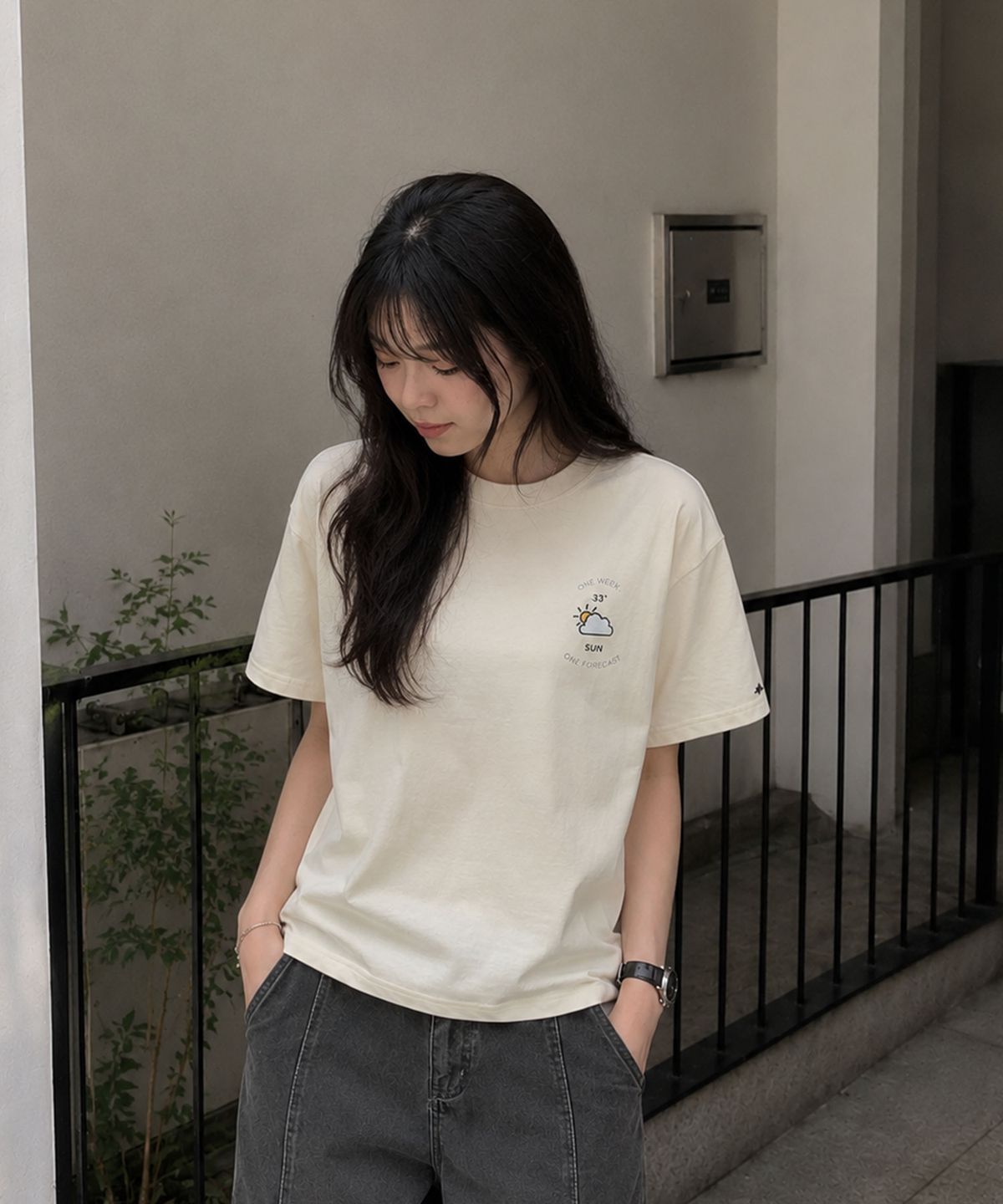 언리미트(UNLIMIT) Forecast Tee (U25BTTS503)