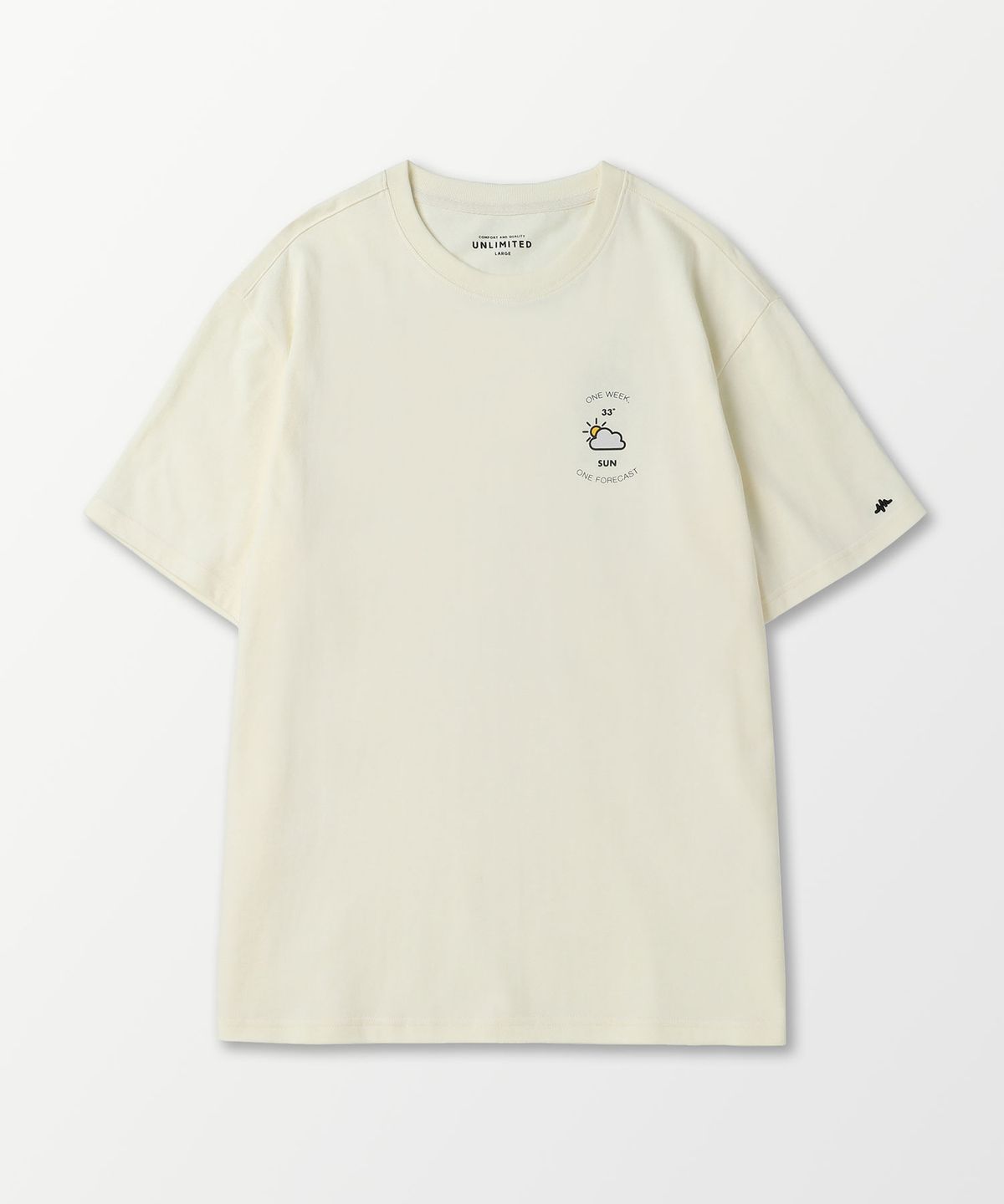 언리미트(UNLIMIT) Forecast Tee (U25BTTS503)