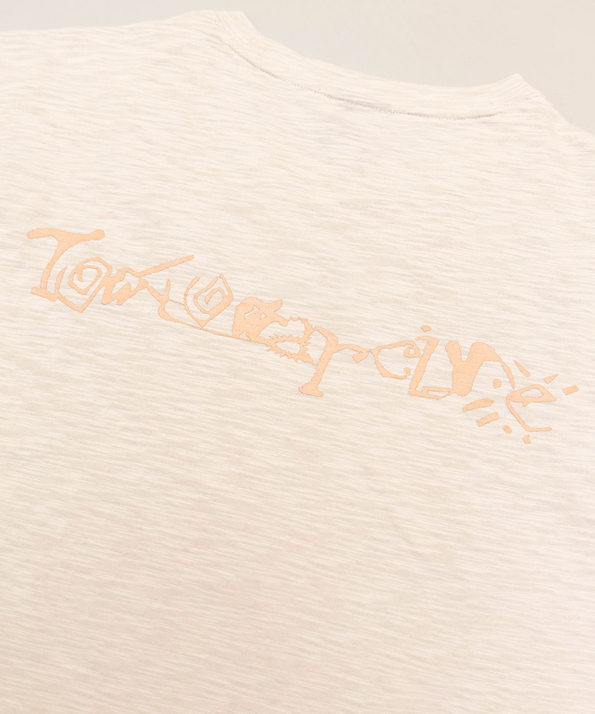 토우토우 아카이브(TOWTOW ARCHIVE) 루트 심볼 티셔츠 에크루
