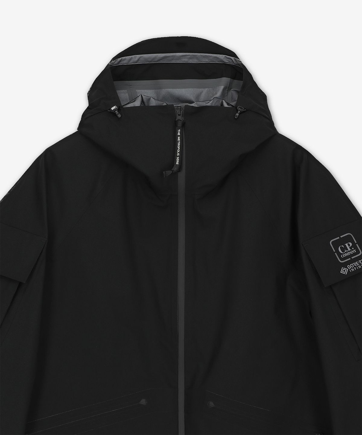 씨피 컴퍼니(CP Company) 메트로폴리스 고어텍스 인피니움 재킷 - 블랙 / 18CLOW008A110031A999