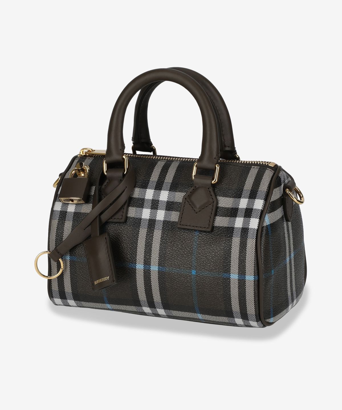 버버리(BURBERRY) 미니 볼링 토트백 - 스너그 / 8108262