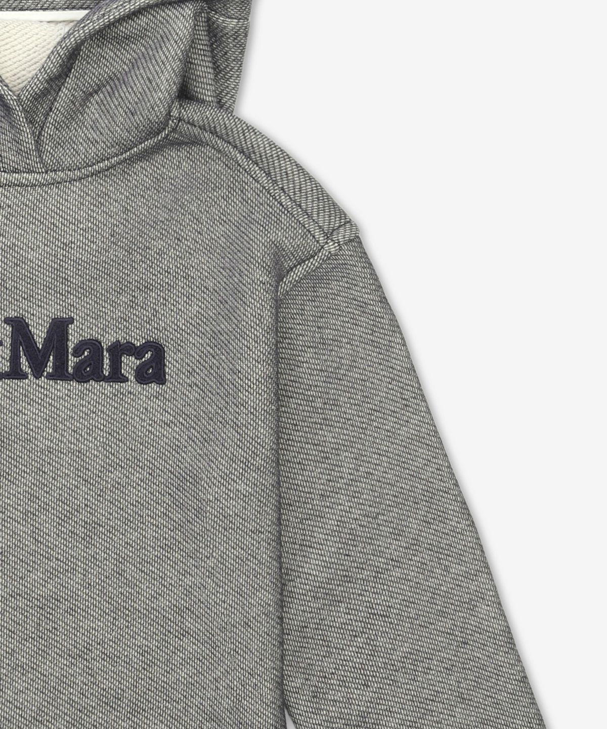 막스마라(MAXMARA) 가리 코튼 후드 - 그레이 / 2511921018600004