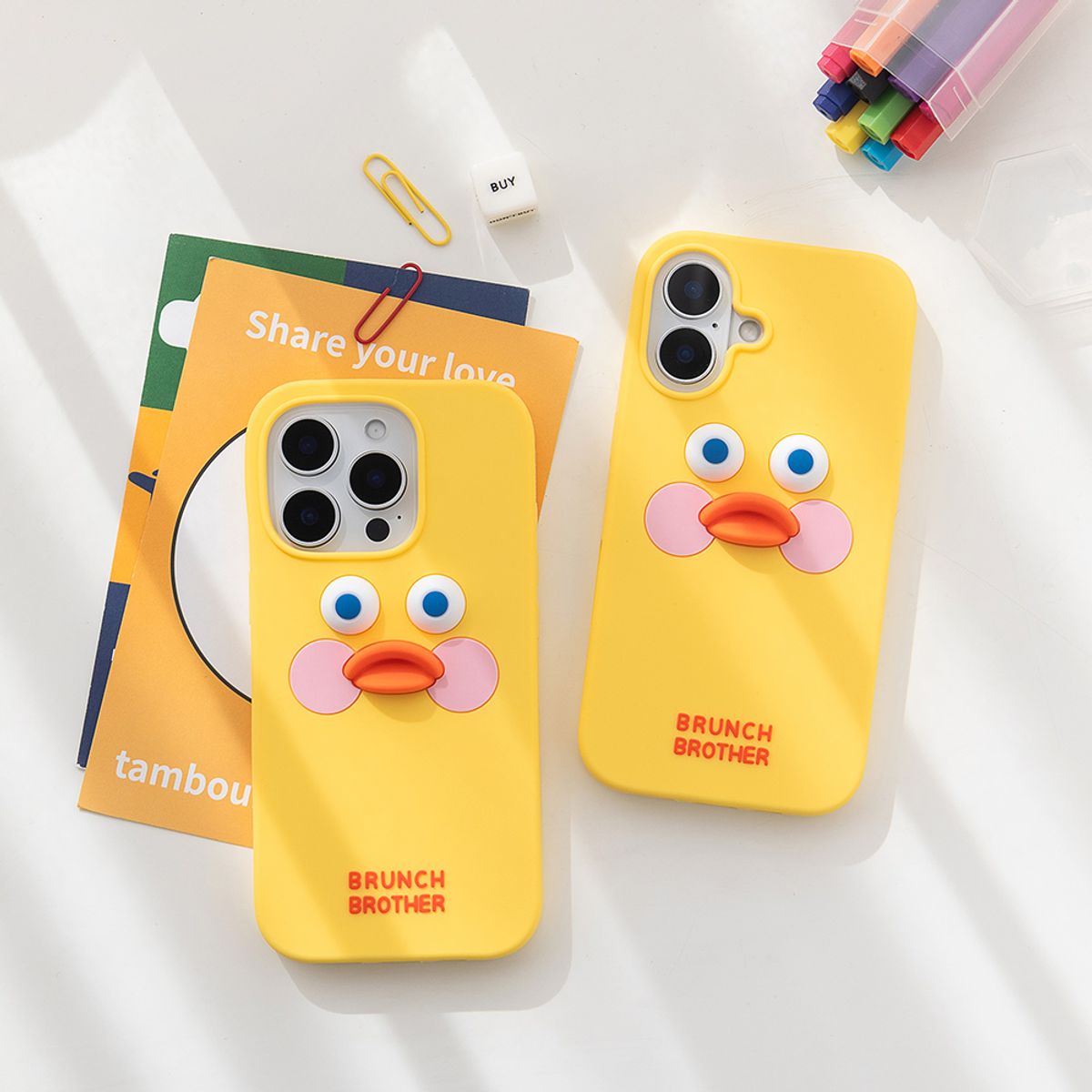 브런치브라더(BRUNCH BROTHER) Brunch Brother 실리콘 케이스 iPhone16