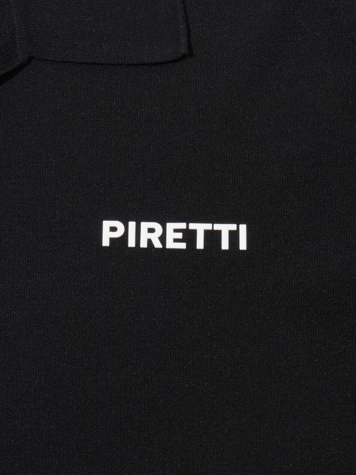 피레티(PIRETTI) 투터로즈 폴로 스웨터 M_Black