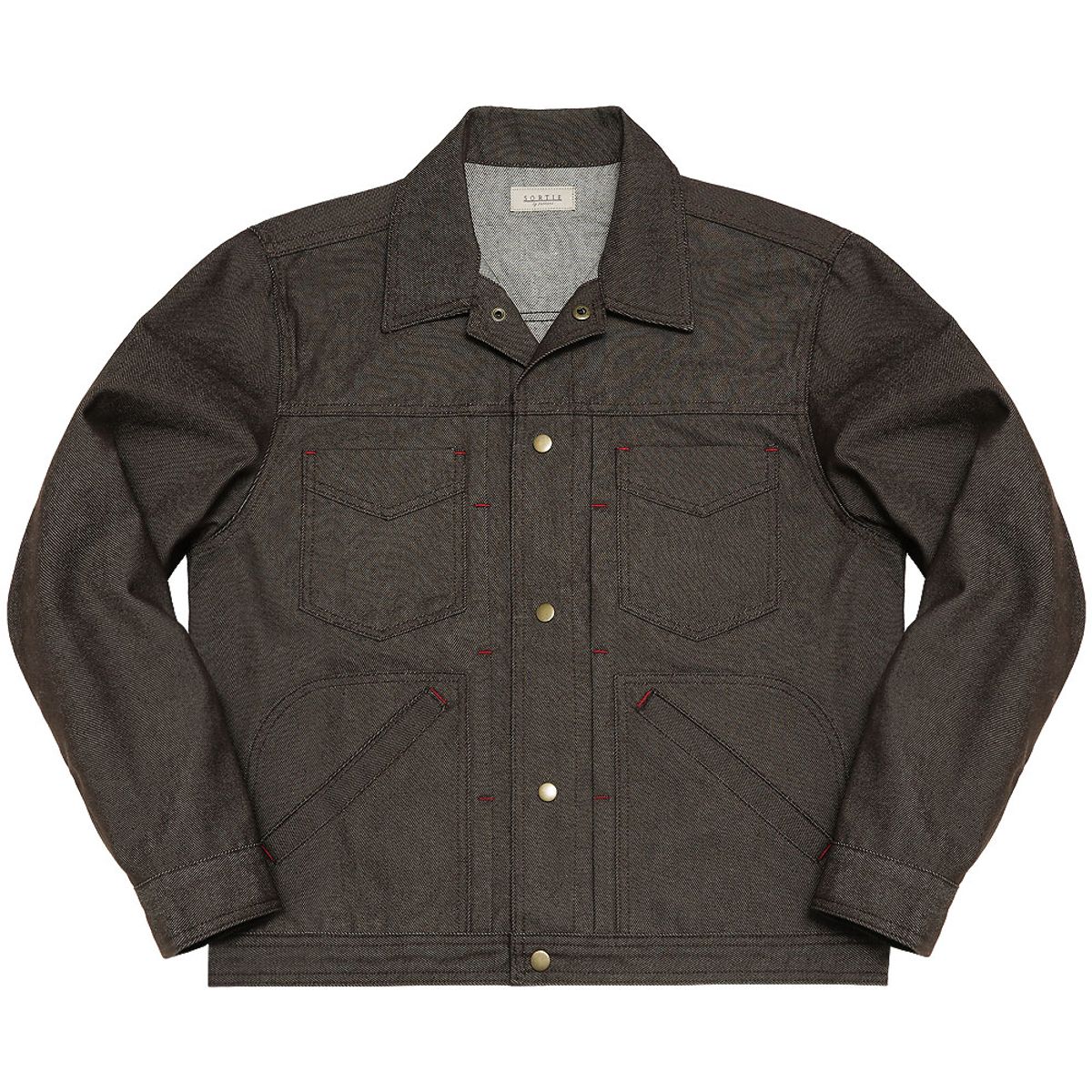 솔티(SORTIE) 560 Type-2 Denim Trucker Set-up (Brown)
