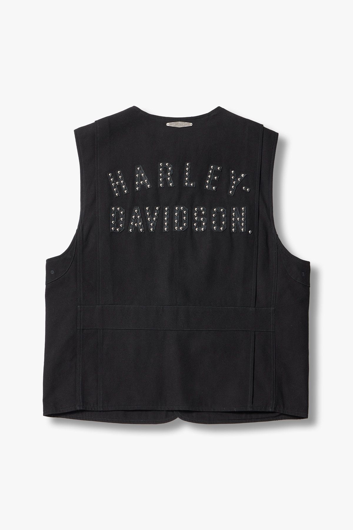 할리데이비슨 컬렉션스®(HARLEY-DAVIDSON COLLECTIONS®) 플랫 트랙 스터드 워크 베스트_블랙 HH15103207