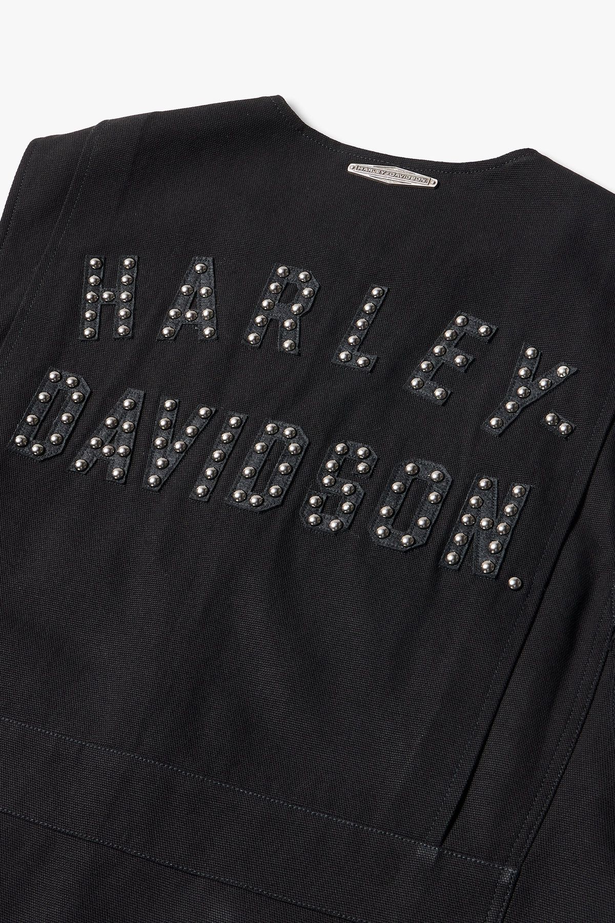 할리데이비슨 컬렉션스®(HARLEY-DAVIDSON COLLECTIONS®) 플랫 트랙 스터드 워크 베스트_블랙 HH15103207