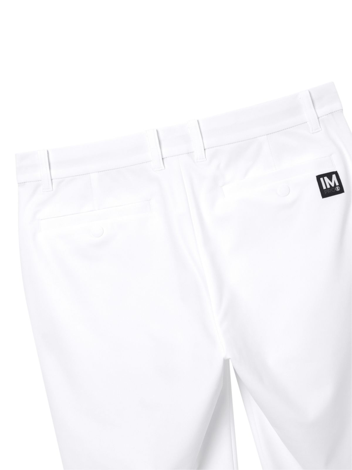 와이드앵글(WIDEANGLE) TO PRO 베이직 슬림핏 팬츠 M_White