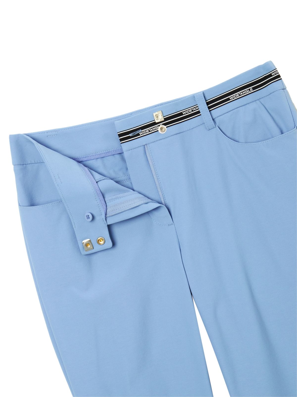 와이드앵글(WIDEANGLE) TO PRO 부츠컷 팬츠 L_Light Blue