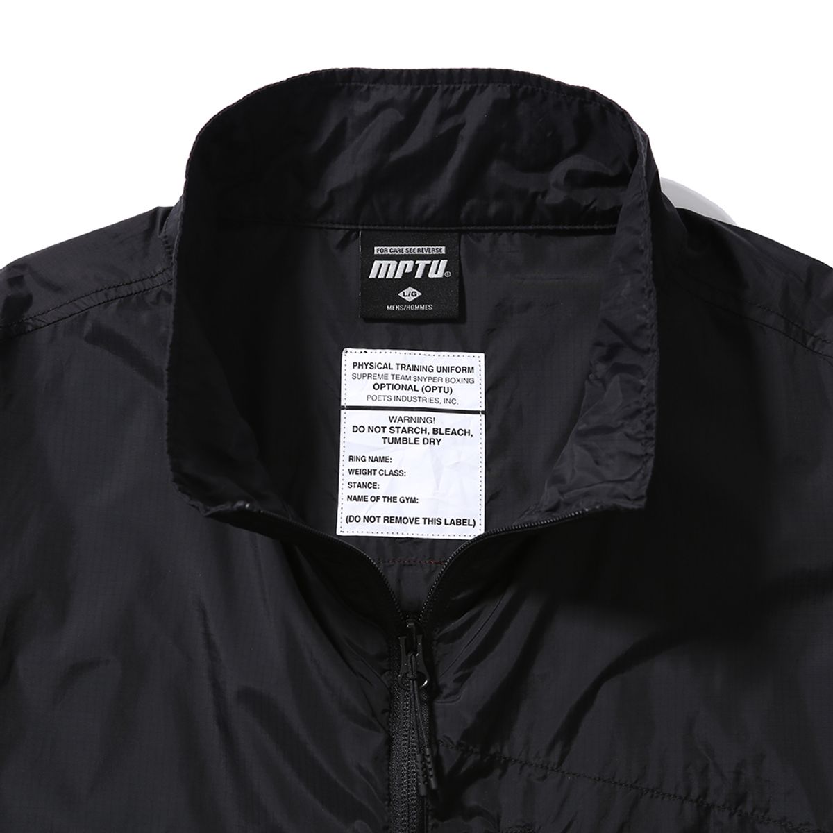 엠피티유(MPTU) [SS24] TRACK JACKET, OPTU / BLACK