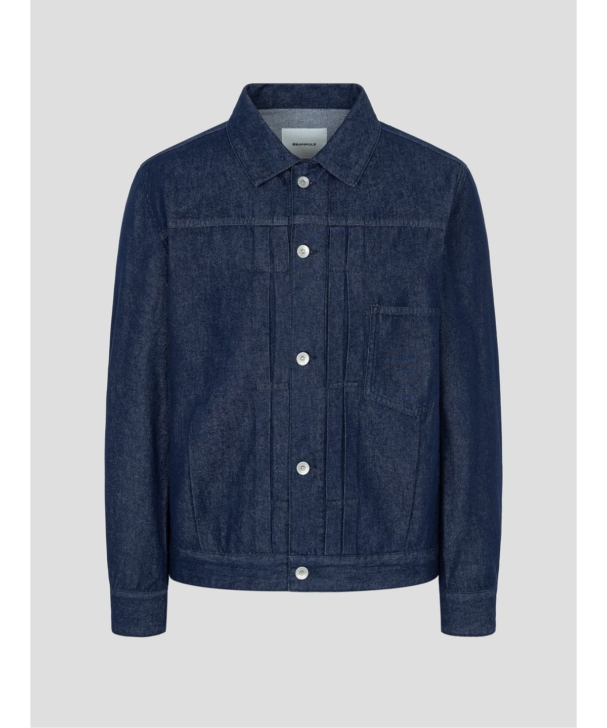 빈폴 멘(BEANPOLE MEN) 데님 트러커 셋업 재킷  네이비 (BC5311C63R)