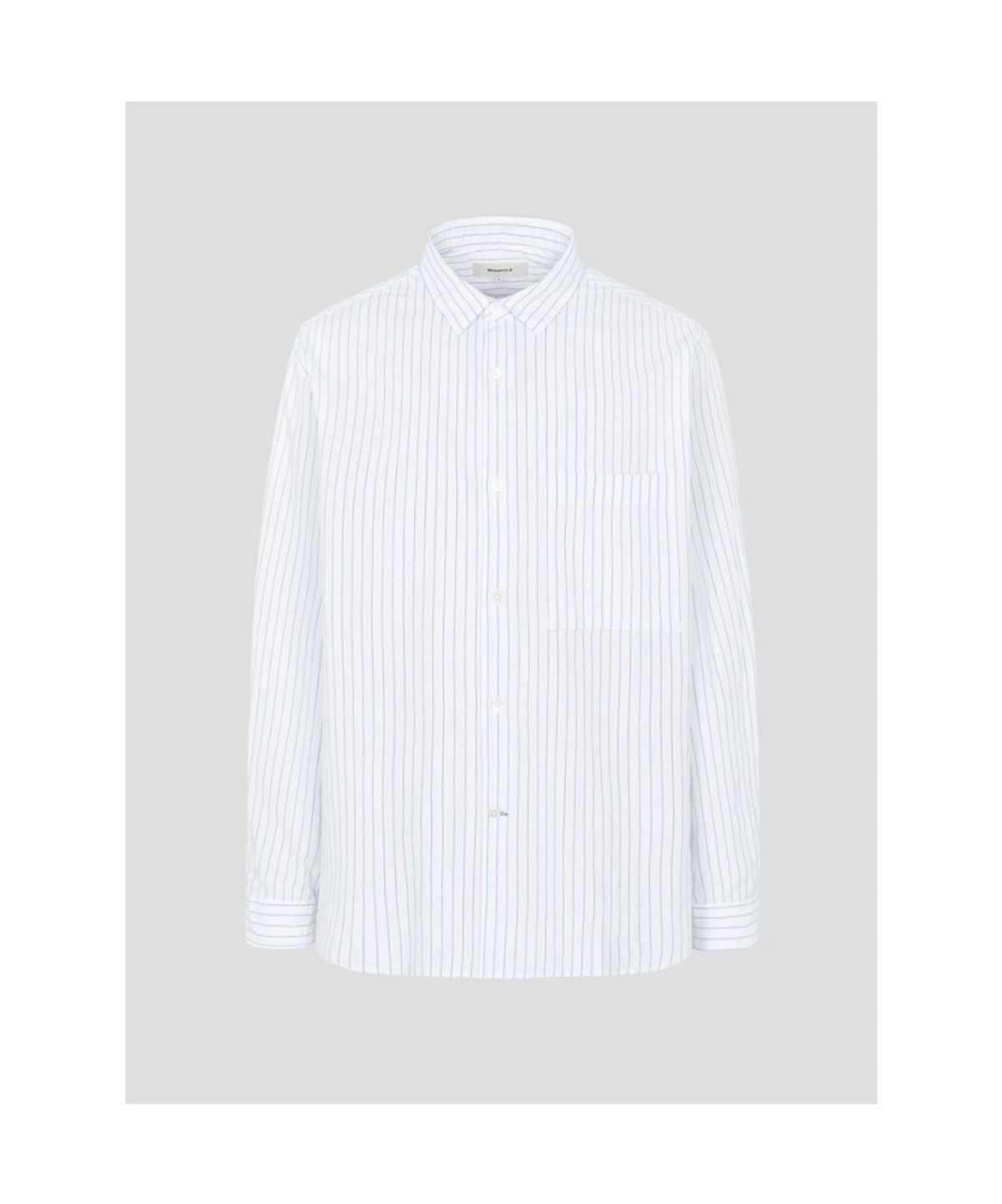 빈폴 멘(BEANPOLE MEN) 시어서커 핀 스트라이프 셔츠  화이트 (BC5364C201)