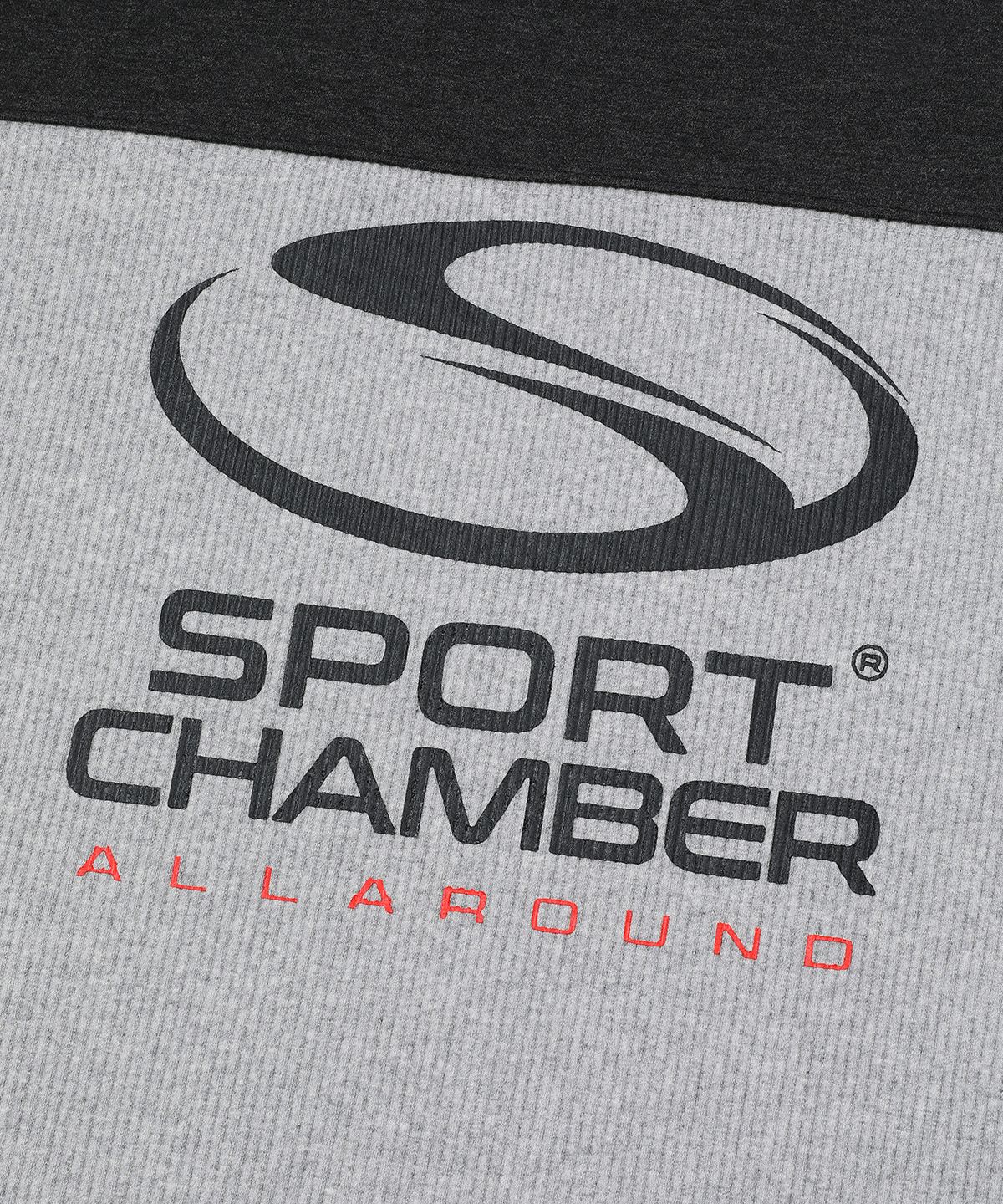 스포츠챔버(SPORT CHAMBER) SC 블록 심볼 티셔츠(차콜)