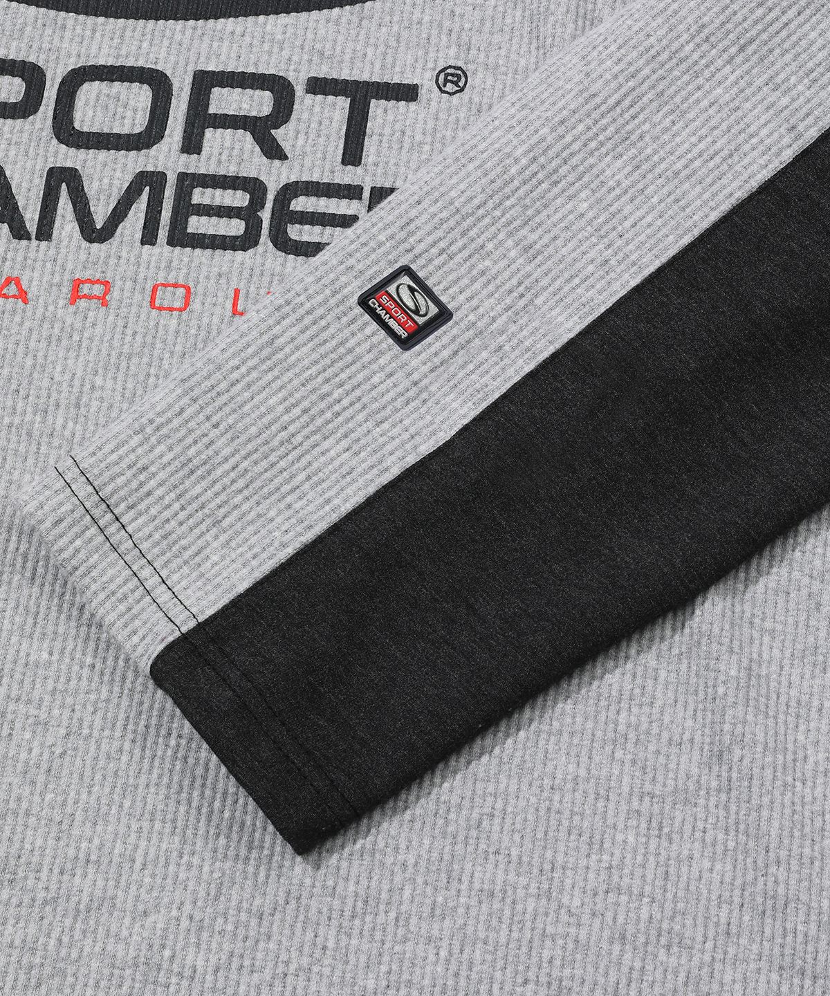 스포츠챔버(SPORT CHAMBER) SC 블록 심볼 티셔츠(차콜)