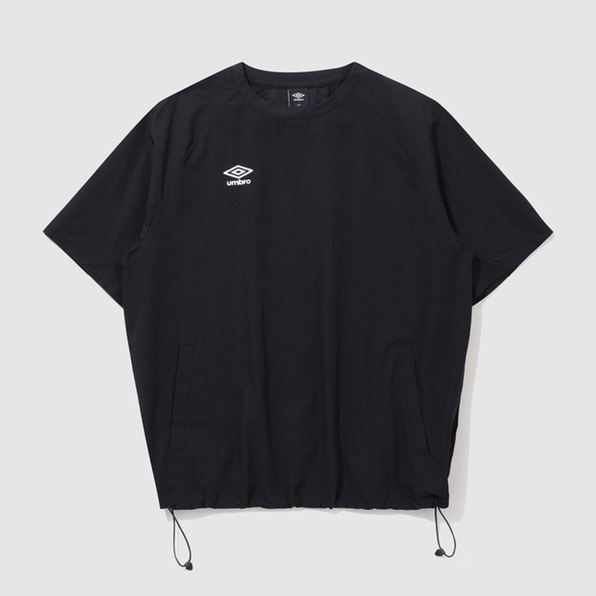 엄브로(UMBRO) 액티브 올라운드 스트레치 반팔 피스테 블랙(UQ121SWT32)