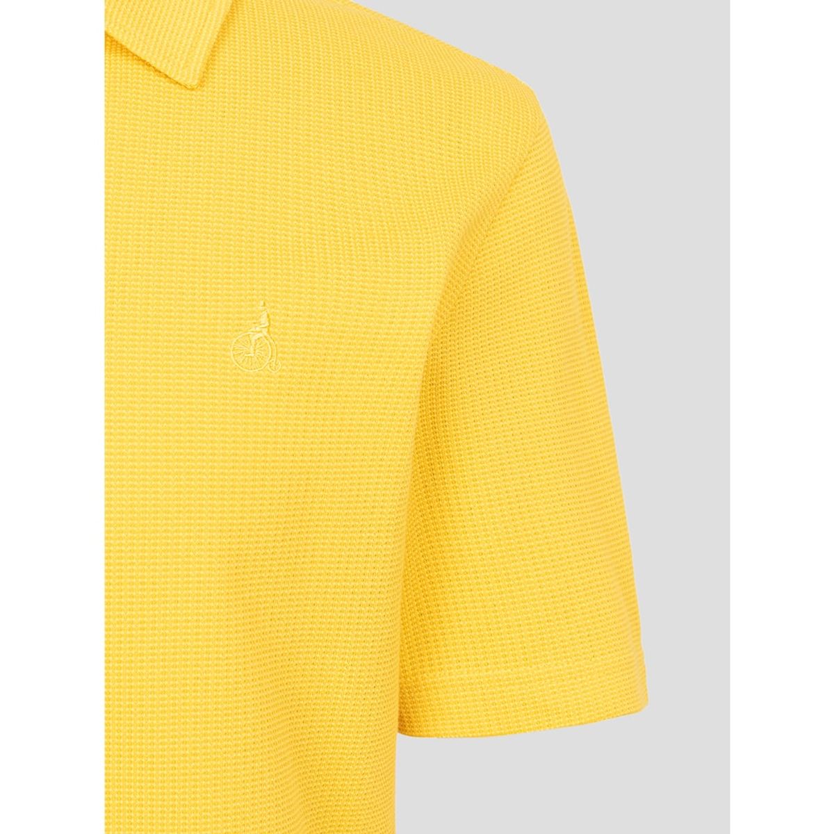 빈폴 멘(BEANPOLE MEN) 오픈넥 반소매 티셔츠  머스타드 (BC5342C14G)