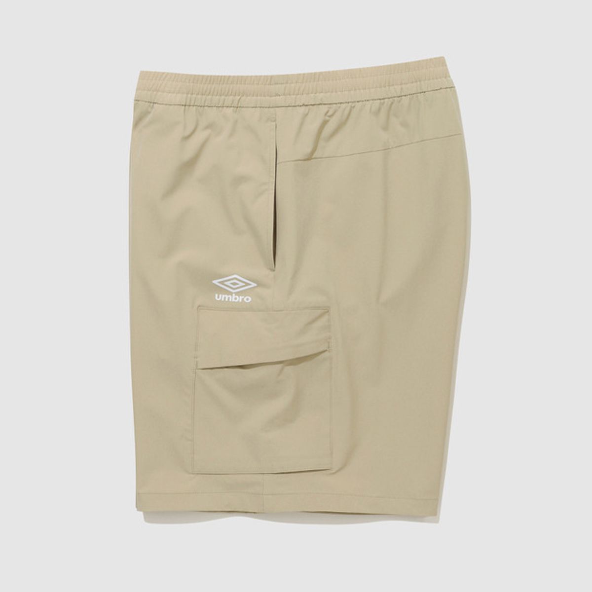 엄브로(UMBRO) 액티브 올라운드 스트레치 카고 4부 반바지 베이지(UQ121SHP31)