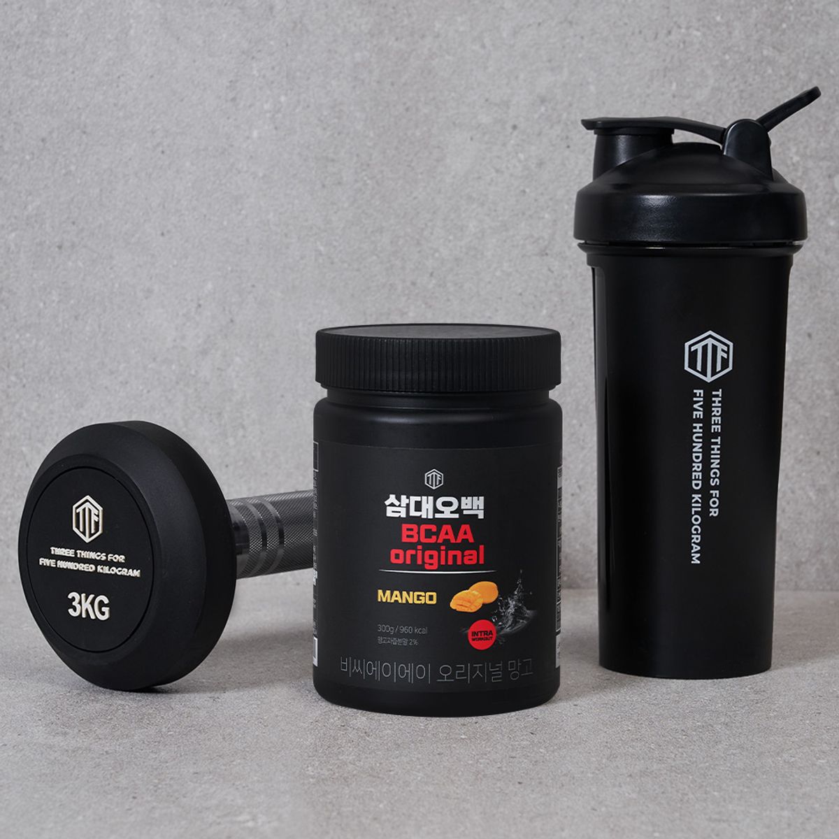 삼대오백(SAMDAE500) BCAA 오리지널 300g +  쉐이커 800ml